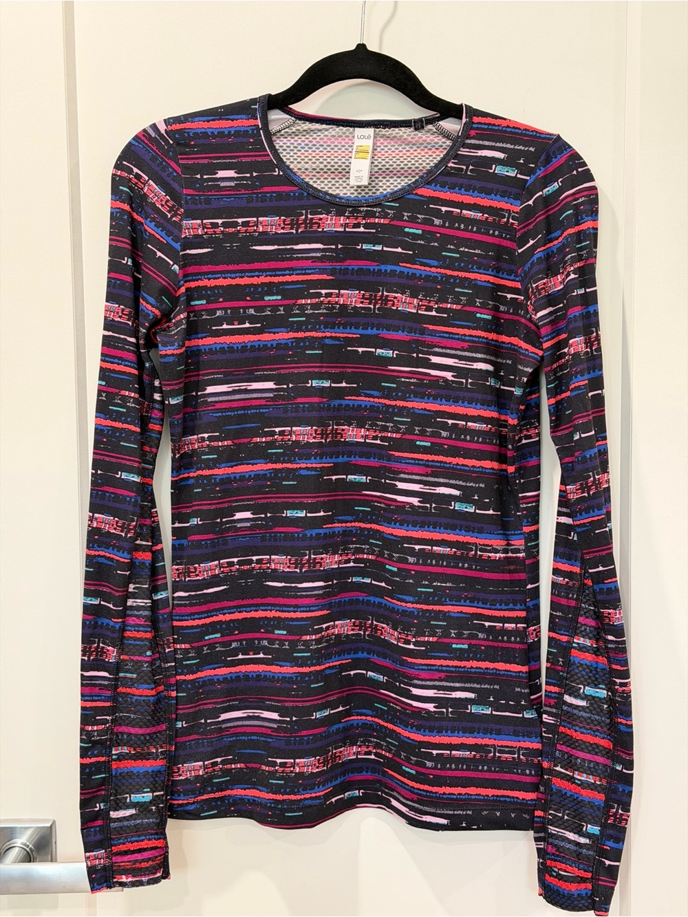 Lole | Long-Sleeve Sweat Wicking Vented Top